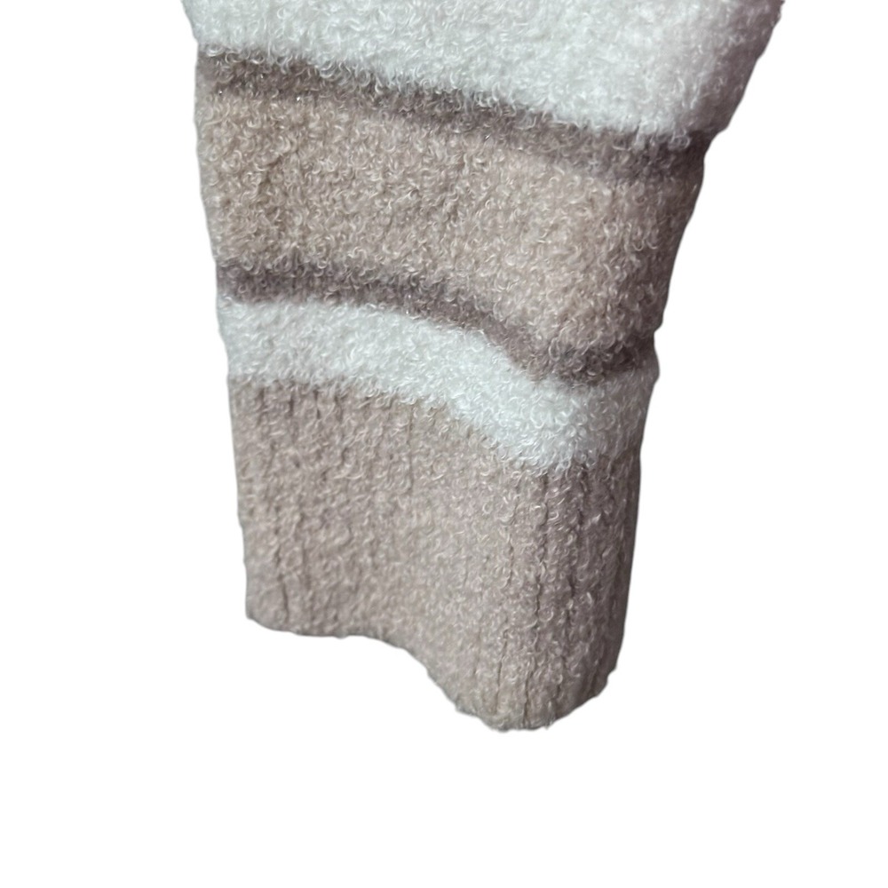 Barefoot Dreams Cozy Chic Crewneck Pullover Sweater Womens Small‎ Striped - Picture 3 of 10